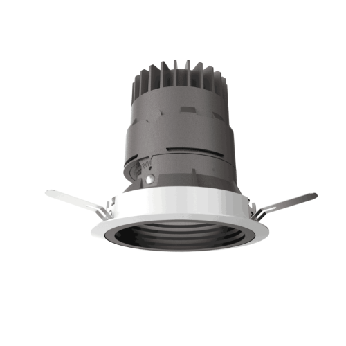 2017 new style anti-glare modular LED downlight for high-end hotel, cutout size 75mm 105mm 125mm 150mm hotel ceiling spot light